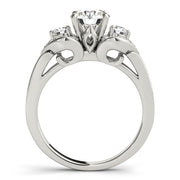 ENGAGEMENT RINGS 3 STONE ROUND - Image 7