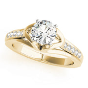 ENGAGEMENT RINGS SINGLE ROW PRONG SET - Image 7