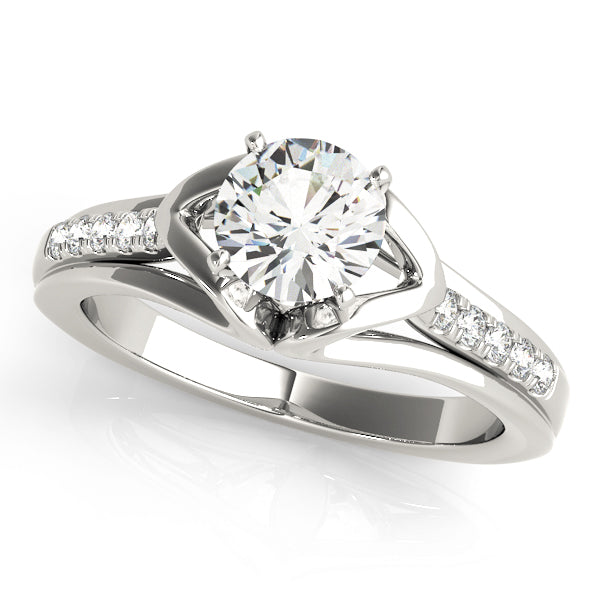 ENGAGEMENT RINGS SINGLE ROW PRONG SET - Image 2