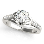 ENGAGEMENT RINGS SINGLE ROW PRONG SET - Image 2