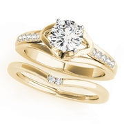 ENGAGEMENT RINGS SINGLE ROW PRONG SET - Image 6