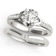 ENGAGEMENT RINGS SINGLE ROW PRONG SET - Image 3