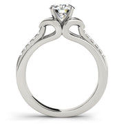 ENGAGEMENT RINGS SINGLE ROW PRONG SET - Image 4
