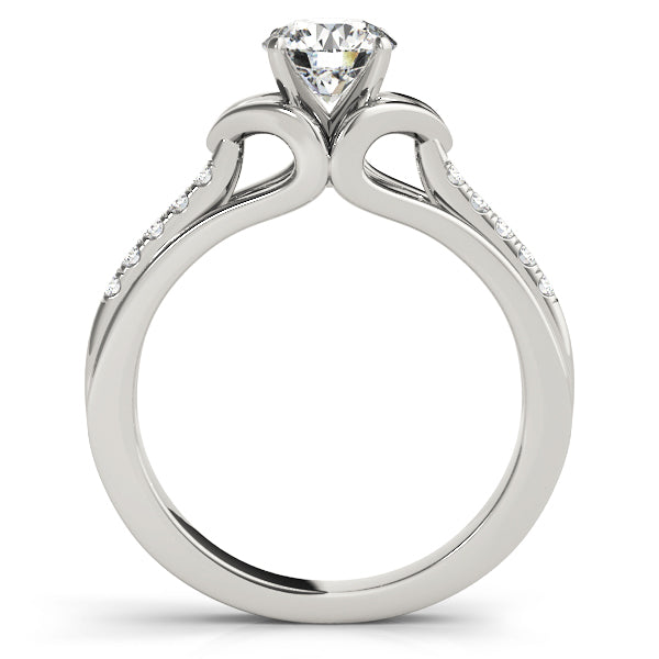 ENGAGEMENT RINGS SINGLE ROW PRONG SET - Image 4
