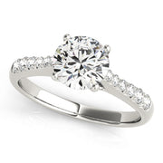ENGAGEMENT RINGS SINGLE ROW PRONG SET - Image 2