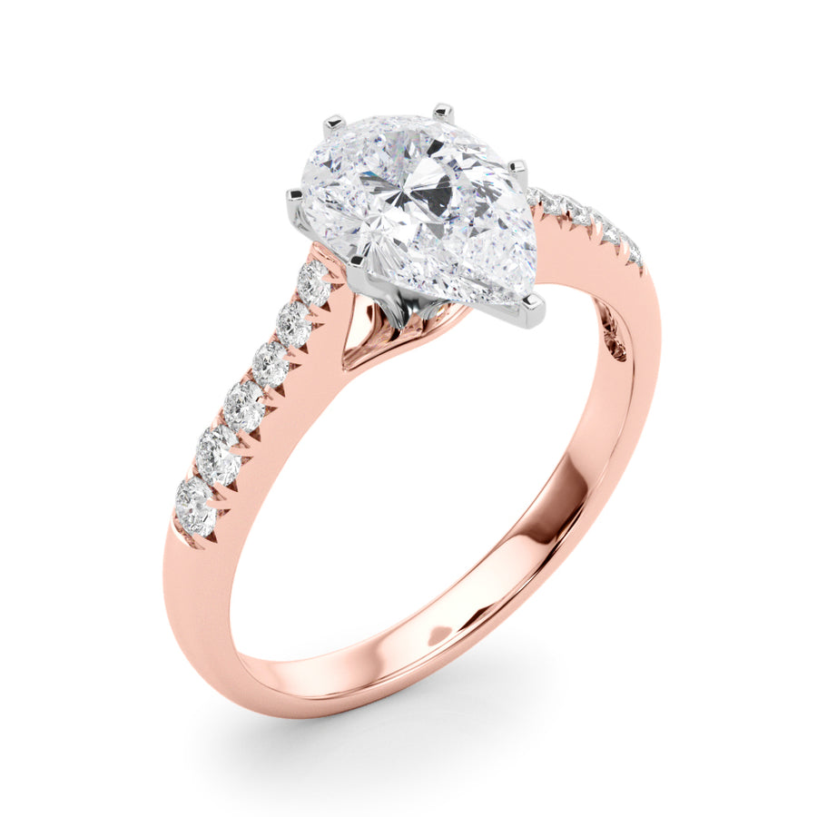 ENGAGEMENT RINGS SINGLE ROW PRONG SET - Image 10