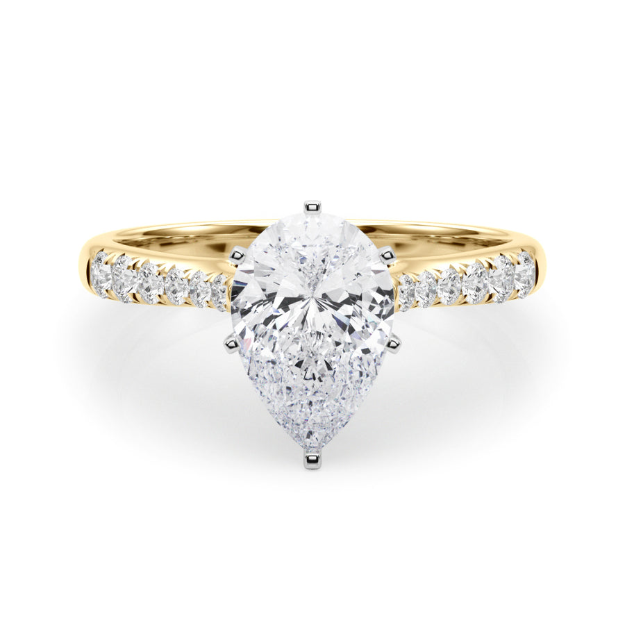 ENGAGEMENT RINGS SINGLE ROW PRONG SET - Image 6