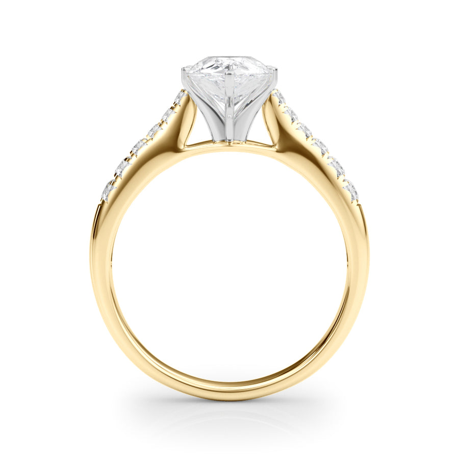 ENGAGEMENT RINGS SINGLE ROW PRONG SET - Image 9