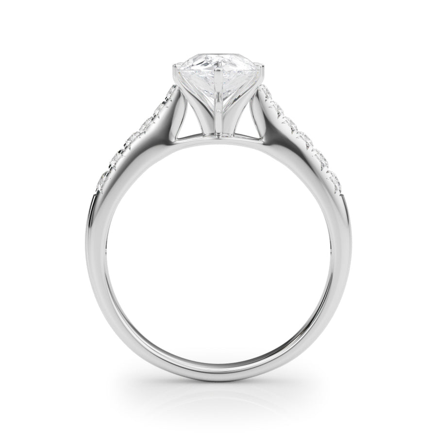 ENGAGEMENT RINGS SINGLE ROW PRONG SET - Image 3
