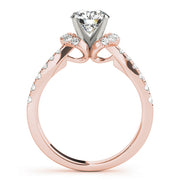 ENGAGEMENT RINGS SINGLE ROW PRONG SET - Image 6