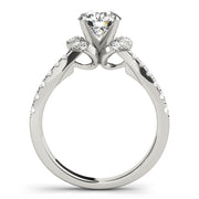 ENGAGEMENT RINGS SINGLE ROW PRONG SET - Image 9