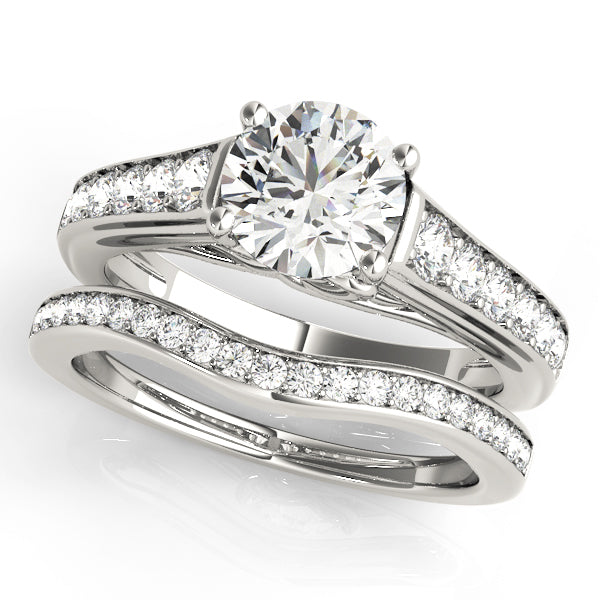 ENGAGEMENT RINGS SINGLE ROW PRONG SET - Image 8