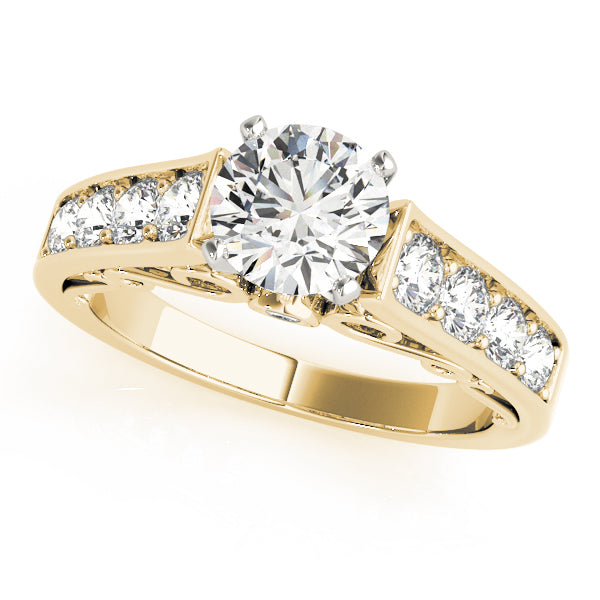 ENGAGEMENT RINGS SINGLE ROW PRONG SET - Image 9