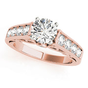 ENGAGEMENT RINGS SINGLE ROW PRONG SET - Image 8