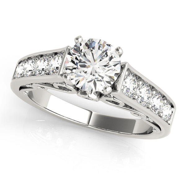 ENGAGEMENT RINGS SINGLE ROW PRONG SET - Image 2