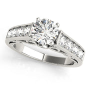 ENGAGEMENT RINGS SINGLE ROW PRONG SET - Image 2