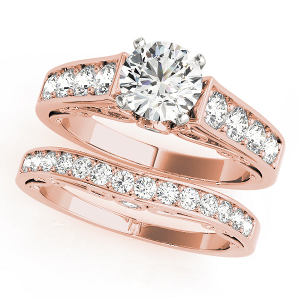 ENGAGEMENT RINGS SINGLE ROW PRONG SET - Image 7