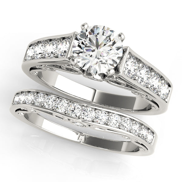 ENGAGEMENT RINGS SINGLE ROW PRONG SET - Image 3