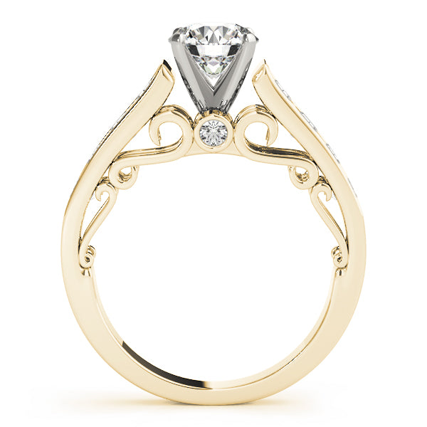 ENGAGEMENT RINGS SINGLE ROW PRONG SET - Image 4