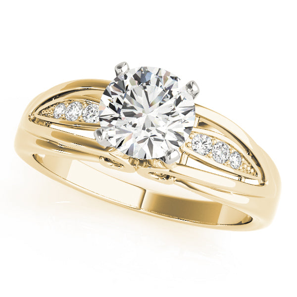 ENGAGEMENT RINGS SINGLE ROW PRONG SET - Image 6