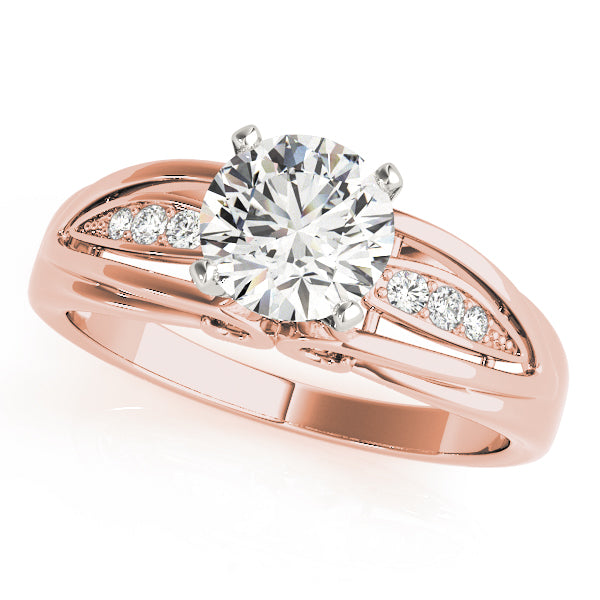 ENGAGEMENT RINGS SINGLE ROW PRONG SET - Image 3