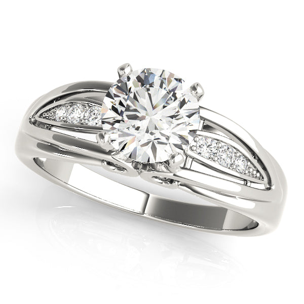 ENGAGEMENT RINGS SINGLE ROW PRONG SET - Image 2