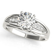 ENGAGEMENT RINGS SINGLE ROW PRONG SET - Image 2