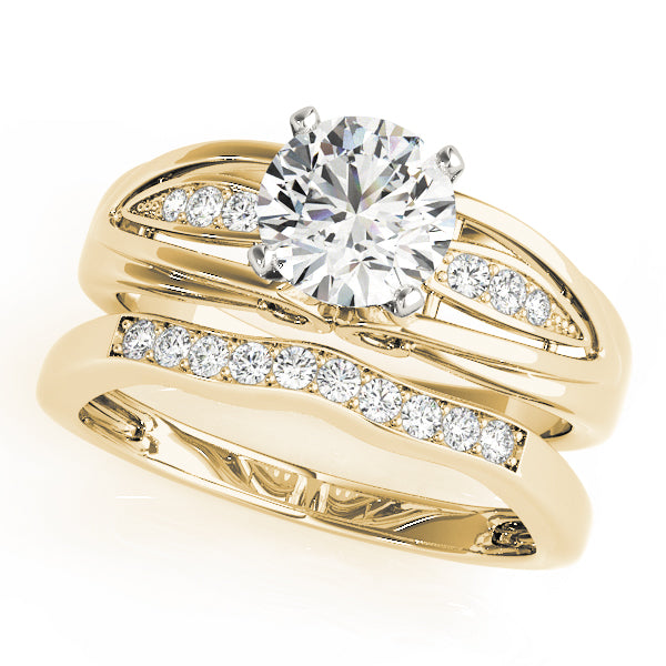 ENGAGEMENT RINGS SINGLE ROW PRONG SET - Image 10