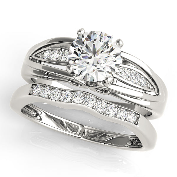 ENGAGEMENT RINGS SINGLE ROW PRONG SET - Image 4