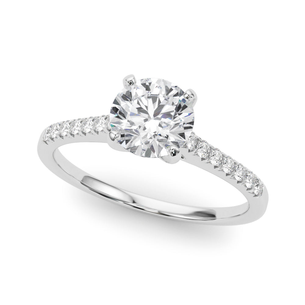 ENGAGEMENT RINGS SINGLE ROW PRONG SET - Image 2