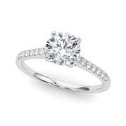 ENGAGEMENT RINGS SINGLE ROW PRONG SET - Image 2