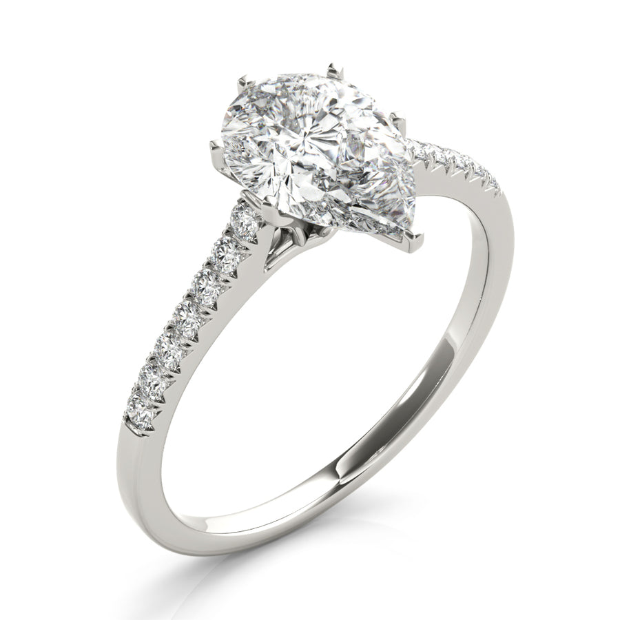 ENGAGEMENT RINGS SINGLE ROW PRONG SET - Image 7