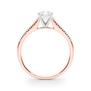 ENGAGEMENT RINGS SINGLE ROW PRONG SET - Image 8