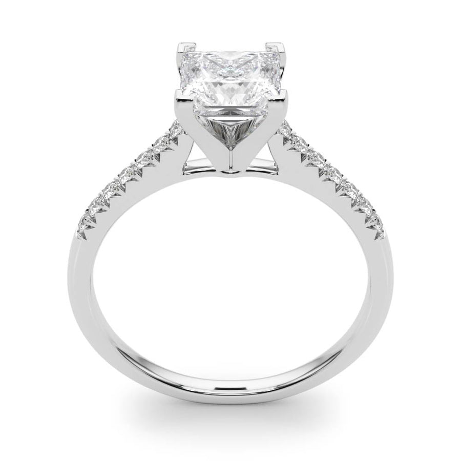 ENGAGEMENT RINGS SINGLE ROW PRONG SET - Image 4