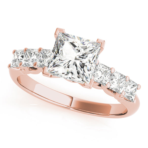 ENGAGEMENT RINGS SINGLE ROW PRONG SET - Image 7