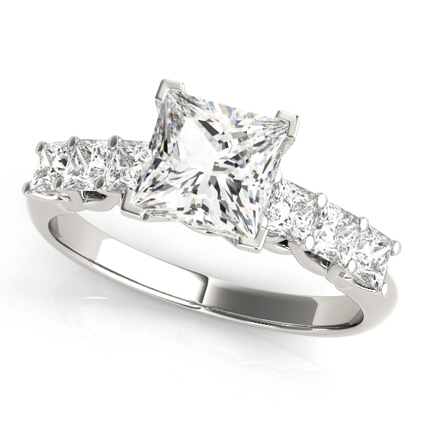 ENGAGEMENT RINGS SINGLE ROW PRONG SET - Image 2