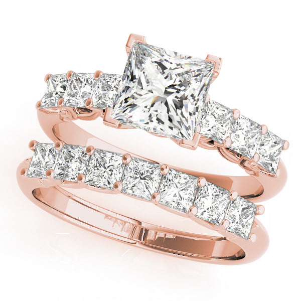 ENGAGEMENT RINGS SINGLE ROW PRONG SET - Image 4