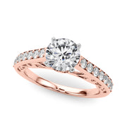 ENGAGEMENT RINGS SINGLE ROW PRONG SET - Image 8