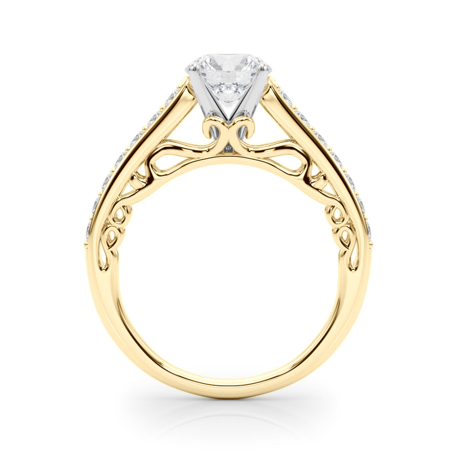 ENGAGEMENT RINGS SINGLE ROW PRONG SET - Image 10