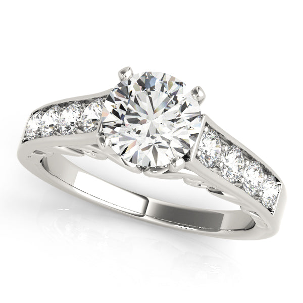 ENGAGEMENT RINGS SINGLE ROW PRONG SET - Image 2