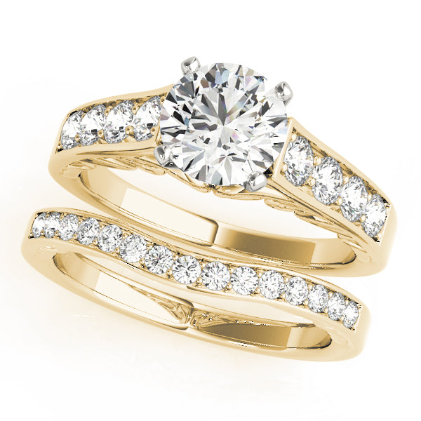 ENGAGEMENT RINGS SINGLE ROW PRONG SET - Image 3