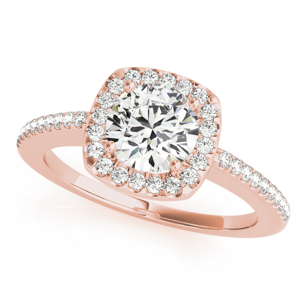ENGAGEMENT RINGS HALO ROUND - Image 9