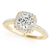 ENGAGEMENT RINGS HALO ROUND - Image 5