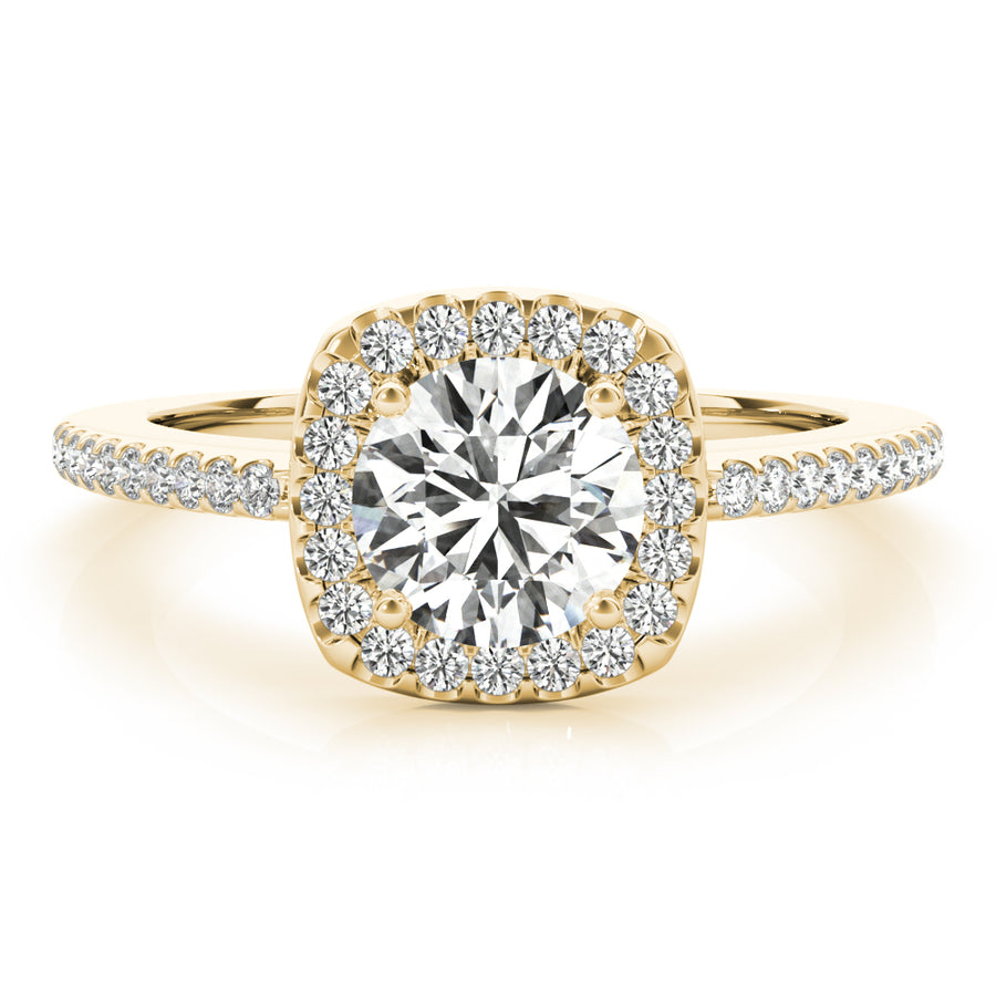 ENGAGEMENT RINGS HALO ROUND - Image 7