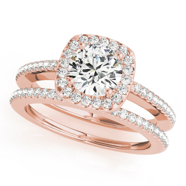 ENGAGEMENT RINGS HALO ROUND - Image 8