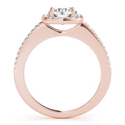 ENGAGEMENT RINGS HALO ROUND - Image 6