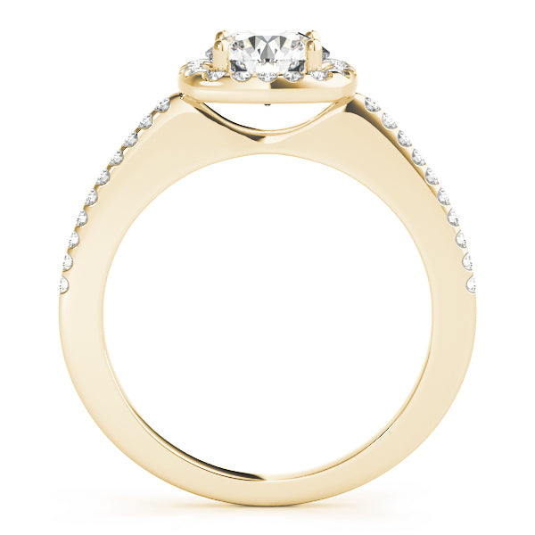 ENGAGEMENT RINGS HALO ROUND - Image 3