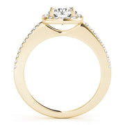 ENGAGEMENT RINGS HALO ROUND - Image 3