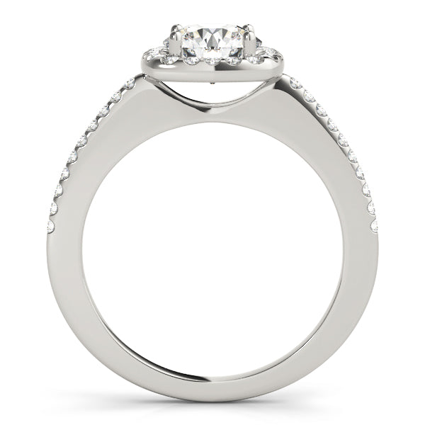 ENGAGEMENT RINGS HALO ROUND - Image 4