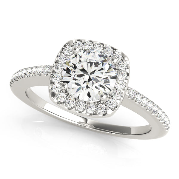 ENGAGEMENT RINGS HALO ROUND - Image 2